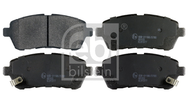 Brake Pad Set, disc brake (170652)
