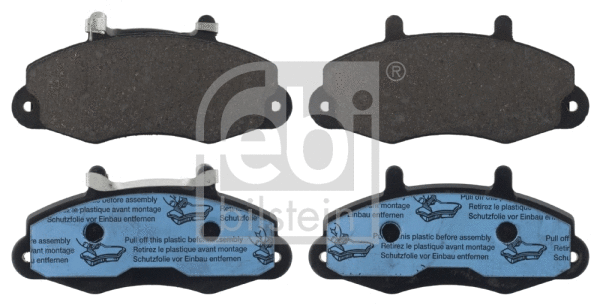 Brake Pad Set, disc brake (116069)