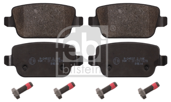 Brake Pad Set, disc brake (16642)