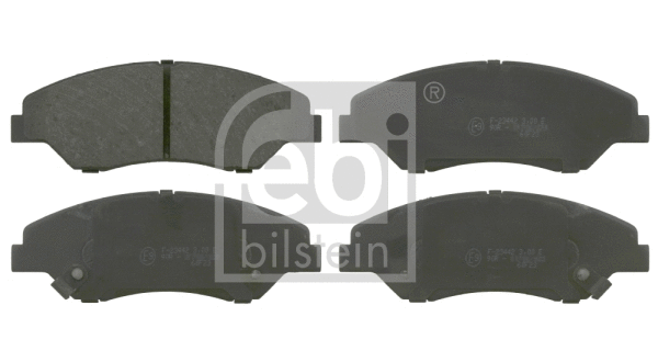 Brake Pad Set, disc brake (16557)