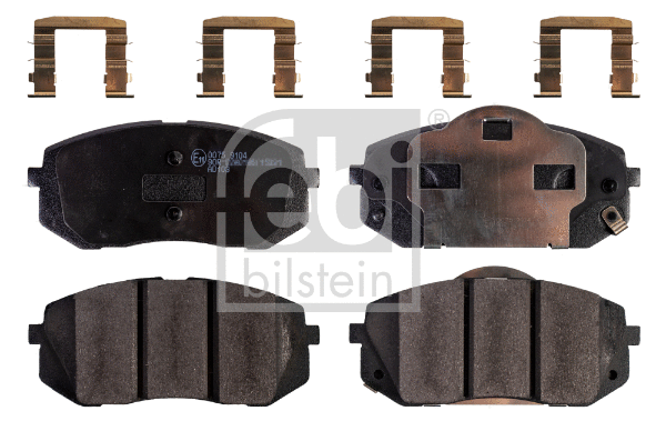 Brake Pad Set, disc brake (116410)