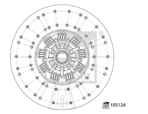Clutch Disc (105124)