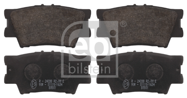 Brake Pad Set, disc brake (16651)