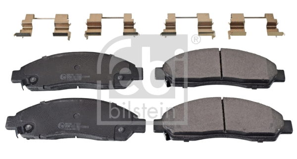 Brake Pad Set, disc brake (170899)