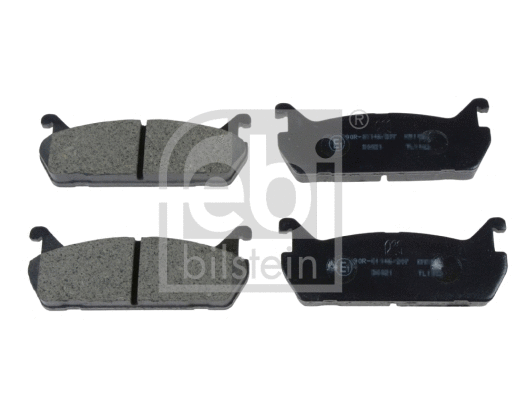 Brake Pad Set, disc brake (170269)