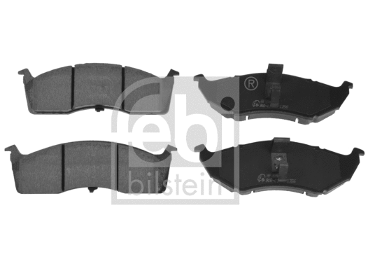 Brake Pad Set, disc brake (116366)