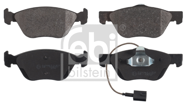 Brake Pad Set, disc brake (16849)