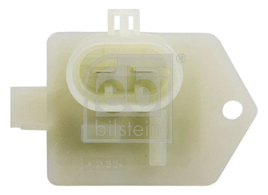 Series resistor, electric motor (radiator fan)