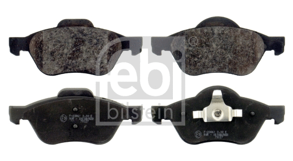Brake Pad Set, disc brake (16435)