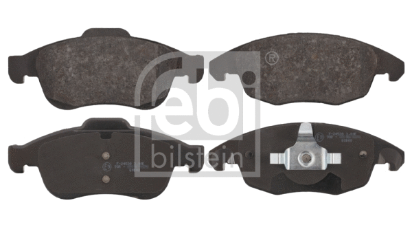 Brake Pad Set, disc brake (16713)