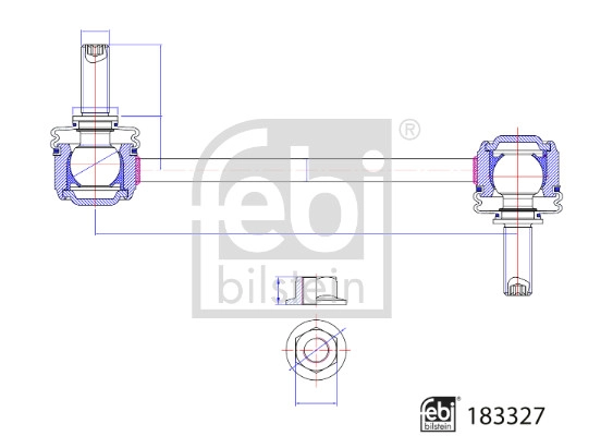 Link/Coupling Rod, stabiliser bar (183327)