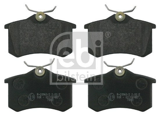 Brake Pad Set, disc brake (16146)