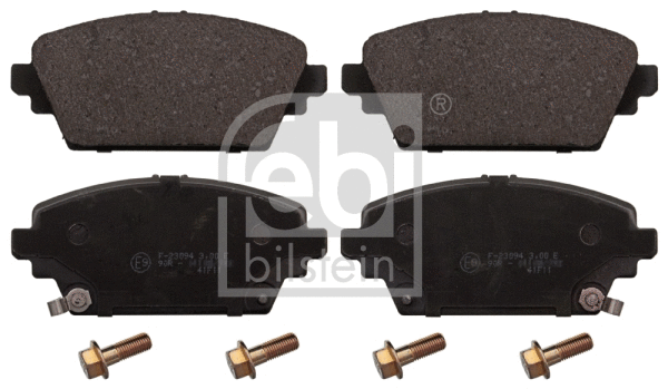 Brake Pad Set, disc brake (116204)