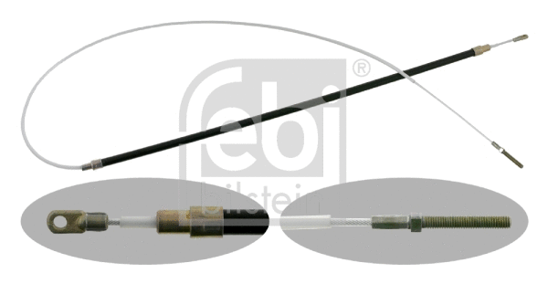 Cable Pull, parking brake (01751)