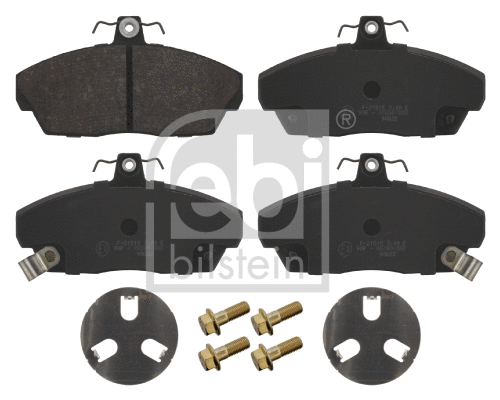 Brake Pad Set, disc brake (16800)