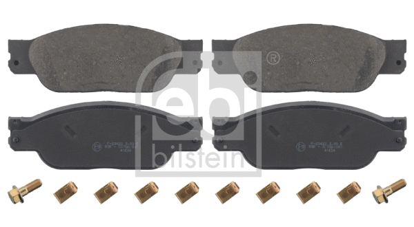 Brake Pad Set, disc brake (116088)