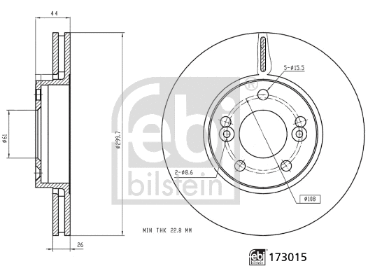 Brake Disc (173015)