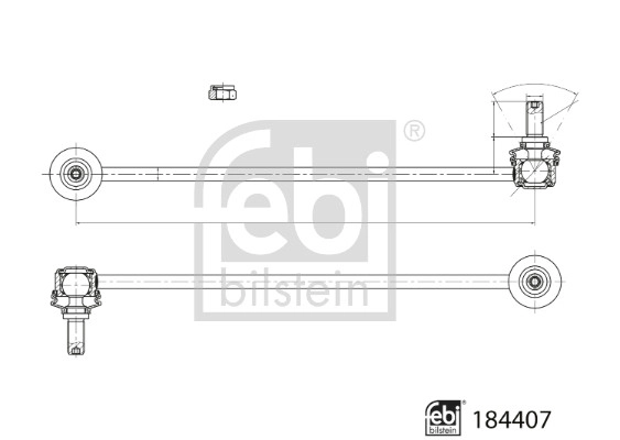 Link/Coupling Rod, stabiliser bar