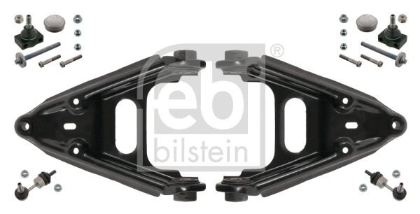 Control/Trailing Arm Kit, wheel suspension