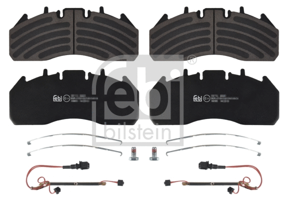 Brake Pad Set, disc brake (16690)