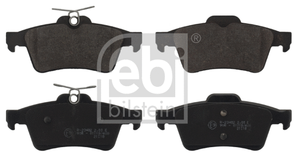 Brake Pad Set, disc brake (16864)