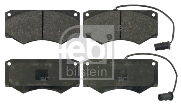 Brake Pad Set, disc brake (16333)