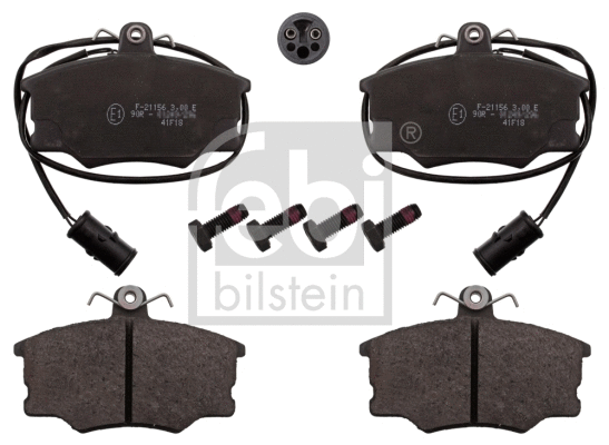 Brake Pad Set, disc brake (116009)