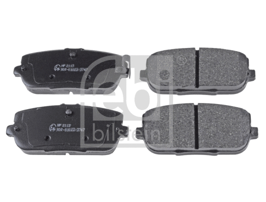 Brake Pad Set, disc brake (116386)