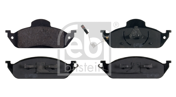 Brake Pad Set, disc brake (16410)