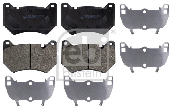 Brake Pad Set, disc brake (177186)