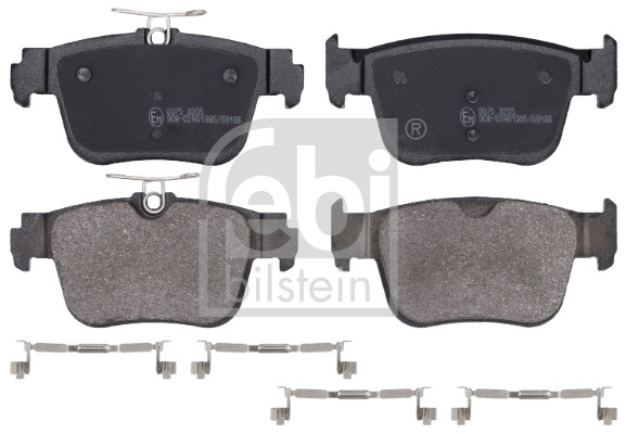 Brake Pad Set, disc brake (183657)