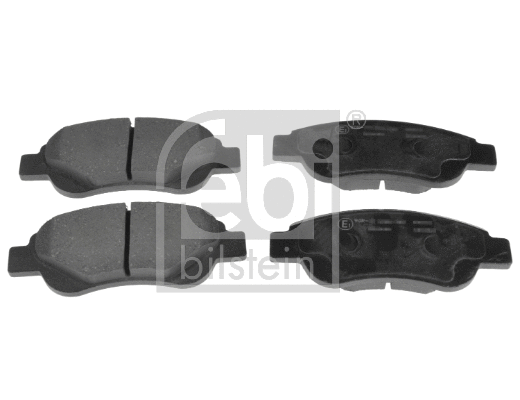 Brake Pad Set, disc brake (16589)