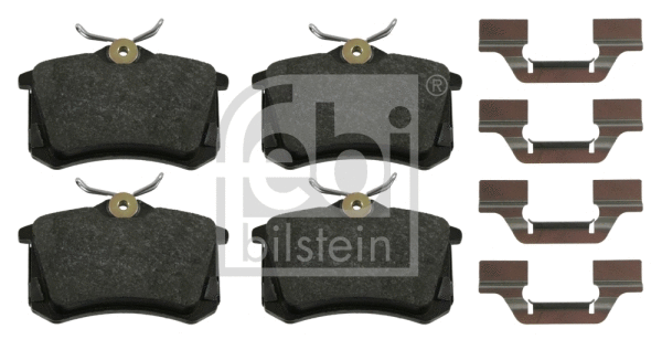 Brake Pad Set, disc brake (16406)