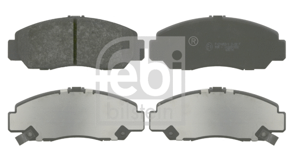 Brake Pad Set, disc brake (16553)