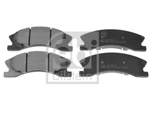 Brake Pad Set, disc brake (116372)
