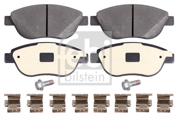 Brake Pad Set, disc brake (16964)