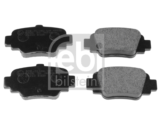 Brake Pad Set, disc brake (16269)