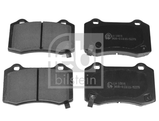 Brake Pad Set, disc brake (116382)