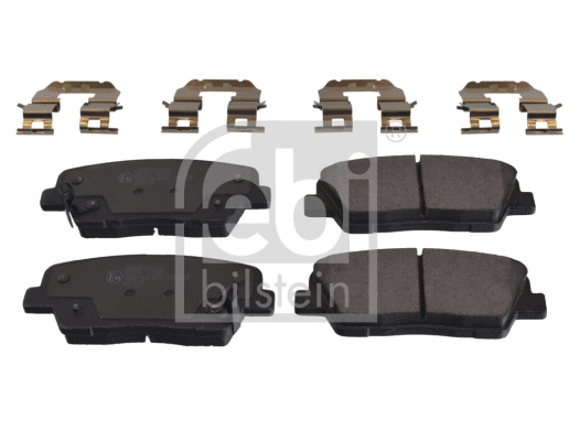 Brake Pad Set, disc brake (116284)