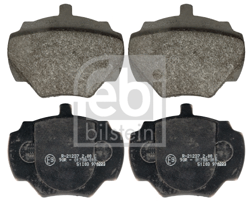 Brake Pad Set, disc brake (116116)
