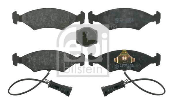 Brake Pad Set, disc brake (16024)