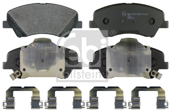 Brake Pad Set, disc brake (170635)