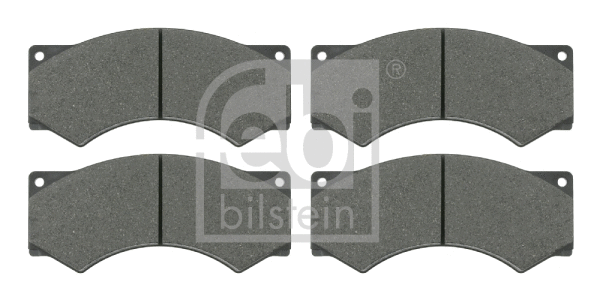 Brake Pad Set, disc brake (16604)