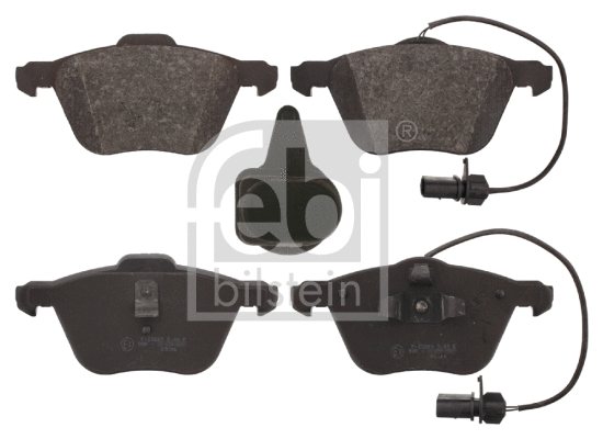 Brake Pad Set, disc brake (16629)