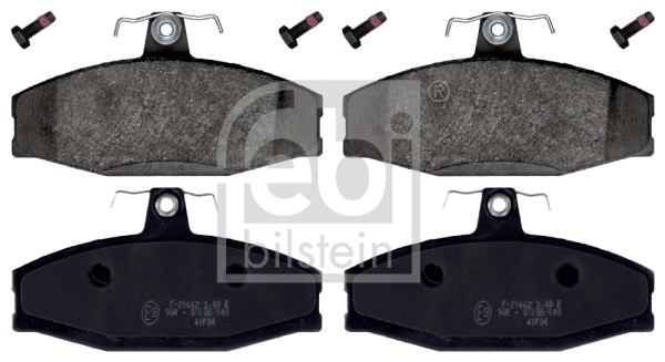 Brake Pad Set, disc brake (116209)