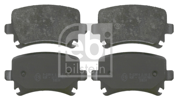 Brake Pad Set, disc brake (16476)