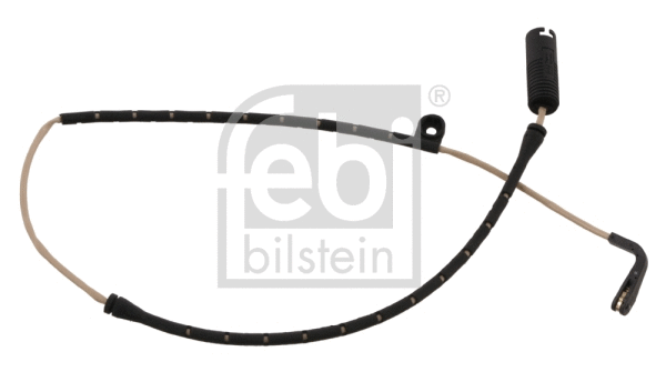 Warning Contact, brake pad wear (08203)