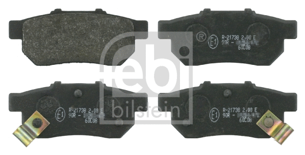 Brake Pad Set, disc brake (16301)