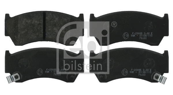 Brake Pad Set, disc brake (16267)