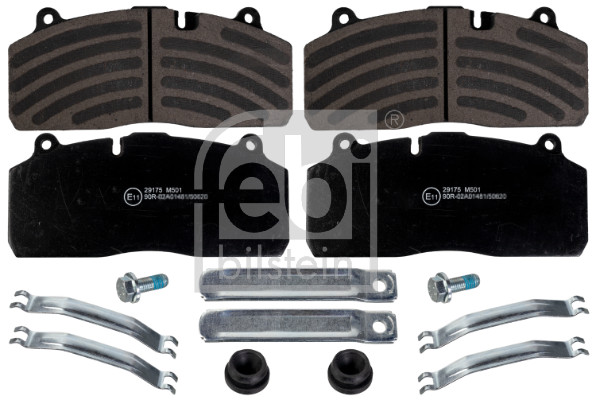 Brake Pad Set, disc brake (171428)